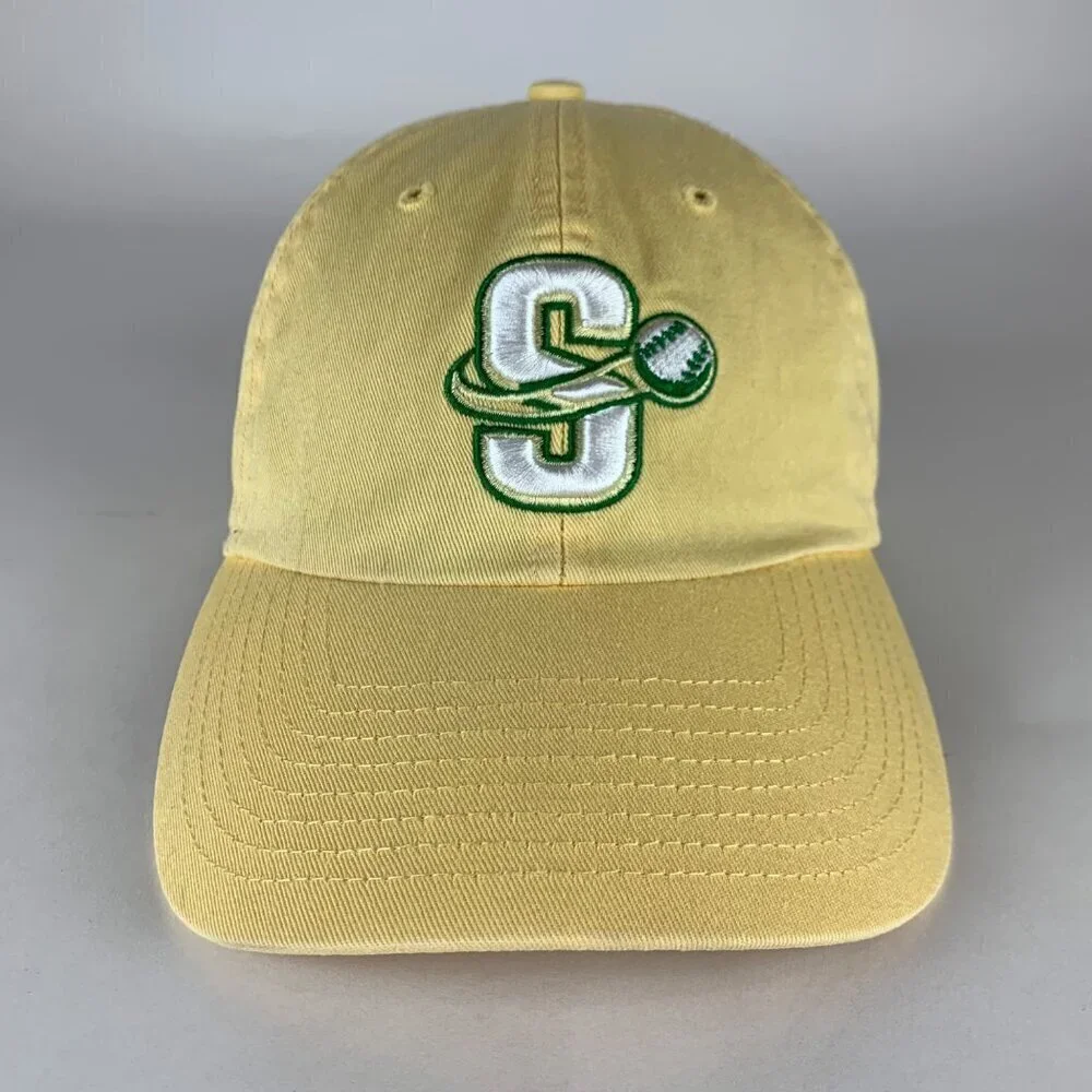 Sacramento River Cats MiLB Womens Yellow Twins Enterprise Strapback Hat